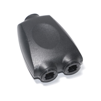 Digital Toslink Optical Audio Splitter Adapter Fiber Optic Converter 1/2 SPDIF 1 Female To 2 Female
