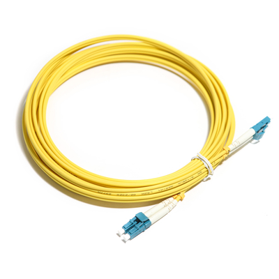 Optical Fiber Cord Yellow Duplex Multimode OM5 2M 3M 5m 10G LC-LC For WLAN  LAN