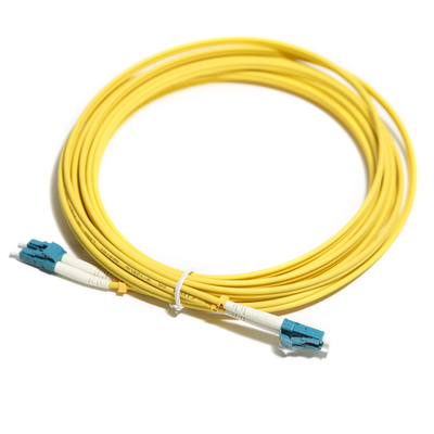 Optical Fiber Cord Yellow Duplex Multimode OM5 2M 3M 5m 10G LC-LC For WLAN  LAN