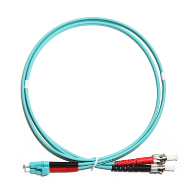 10G LC-ST Duplex Multimode Fiber Optic Cord OD3.0 OM3 0.8M 1.5M 2M For WLAN LAN