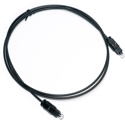 Outlet Digital Optical Audio Cable Toslink Digital Optical SPDIF Ultra Thin PVC Rope Gold Ject Plated Dust Cap