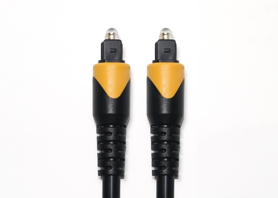 Toslink Optical Cable Orange black OB6.0 6MHz PVC plated Golden Connector For Home theatre TV