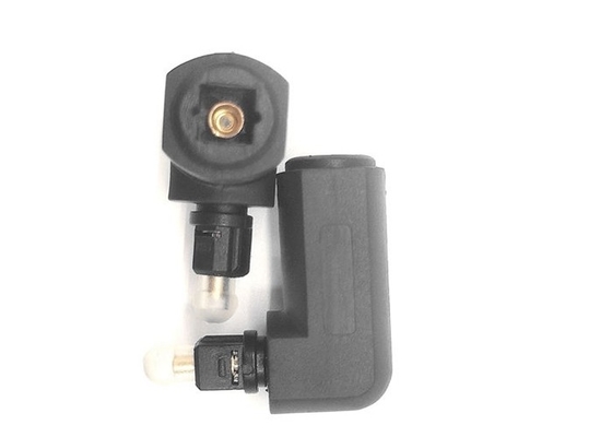 Female To Female Optical Fiber Accessories 90 Degree Angle Adapter