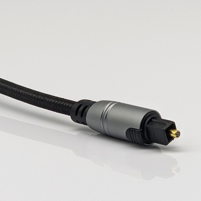 Toslink Optical Audio Cable For Home Player CD Soundbar 4.0mm OD 1-30m Length Yellow-Black Plated Gold Connector