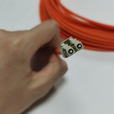 2-Conductor Industrial Jumper Optical Fiber Cable for CC LINK QG-G50-2C-B-LL
