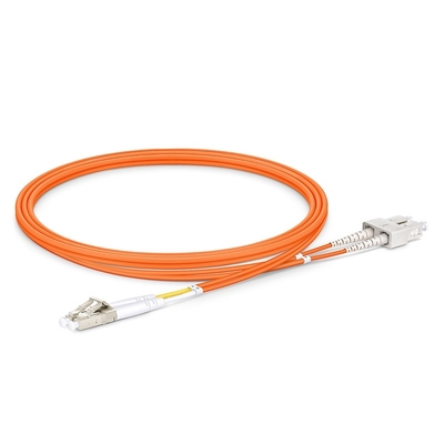 Smooth and Connection with Simplex Plastic Optical Fiber Cable with FC ST LC SC Connectors for Telecom and Ethernet Network
