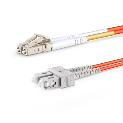 Smooth and Connection with Simplex Plastic Optical Fiber Cable with FC ST LC SC Connectors for Telecom and Ethernet Network