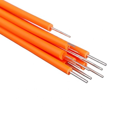 2.0mm or 3.0mm Cable Diameter Plastic Optical Fiber Cable with Orange Color and Insertion Loss of 0.3 dB Typical 0.2 dB
