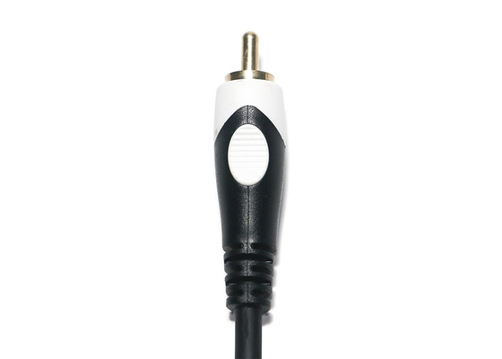 Double Head 2rca Audio Cable , TV DVD Digital 3.5 Mm Audio Cable