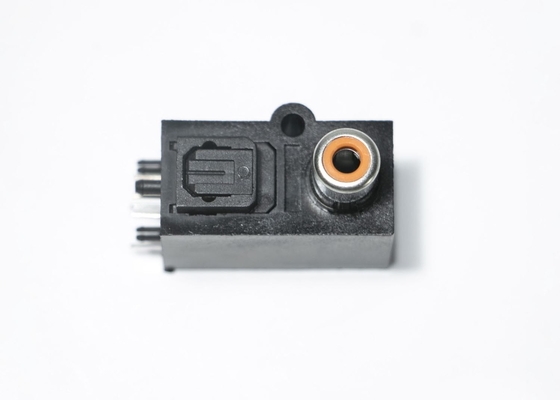 Receiving 3.5 Mm Audio Socket , AC Optical Fiber Socket