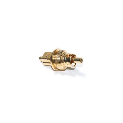Monoluxtecs Optical Fiber Accessories , Toslink Metal Fiber Optic Connector